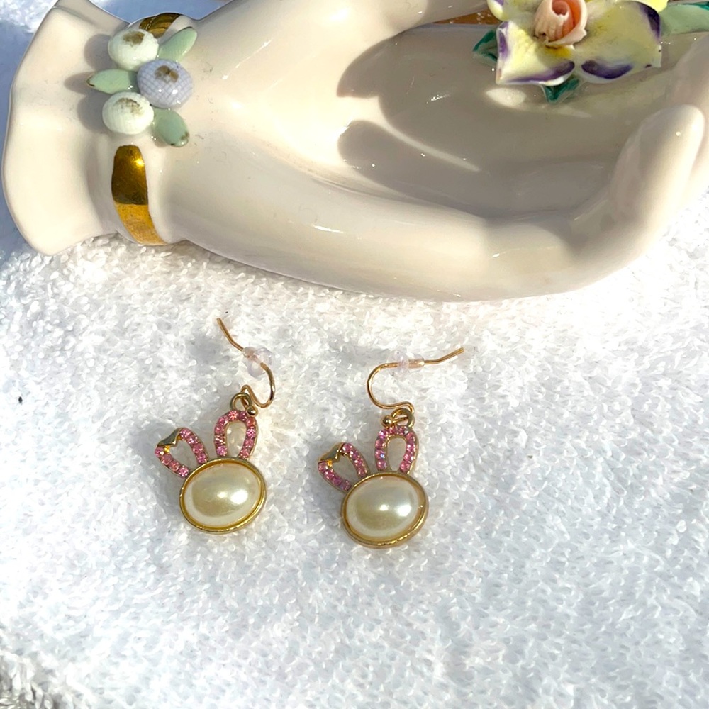 Easter earrings bunny earrings